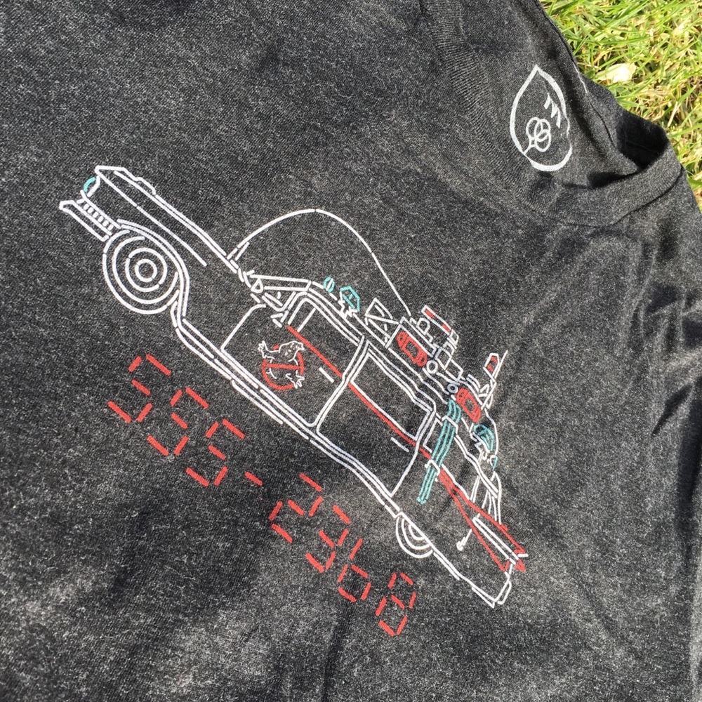 “Who you gonna call?” Ghostbusters T-shirt